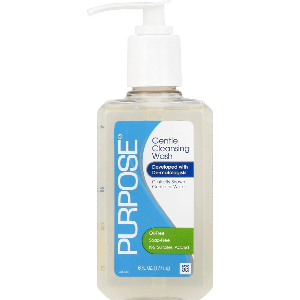 Purpose lavage douce mousse dans la bouteille, nettoyant sans dessèchement.