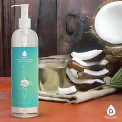Pursonic huile coco fractionnée pour massage relaxant et agréable.