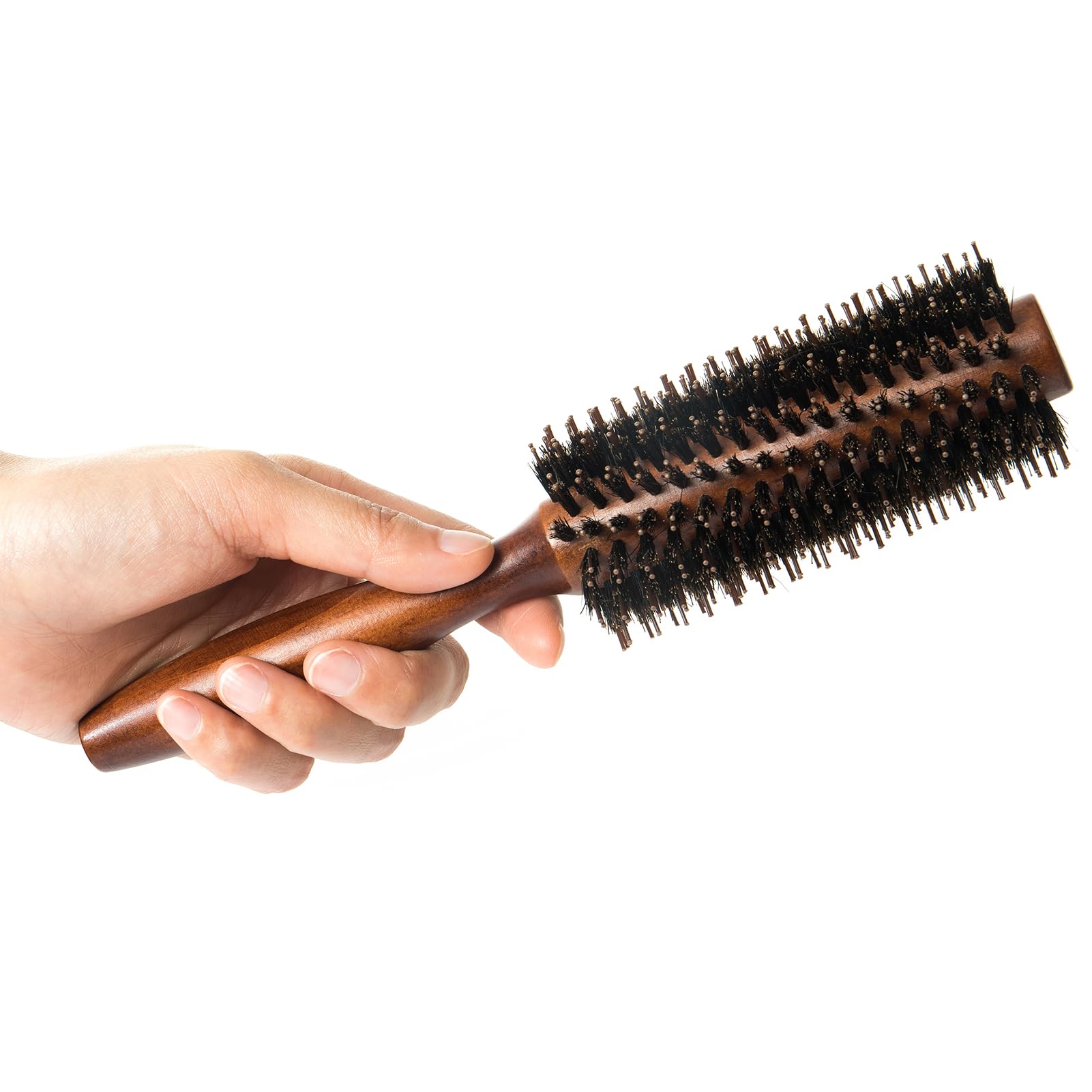 Utilisation de séchage et coiffage avec la brosse Puto.