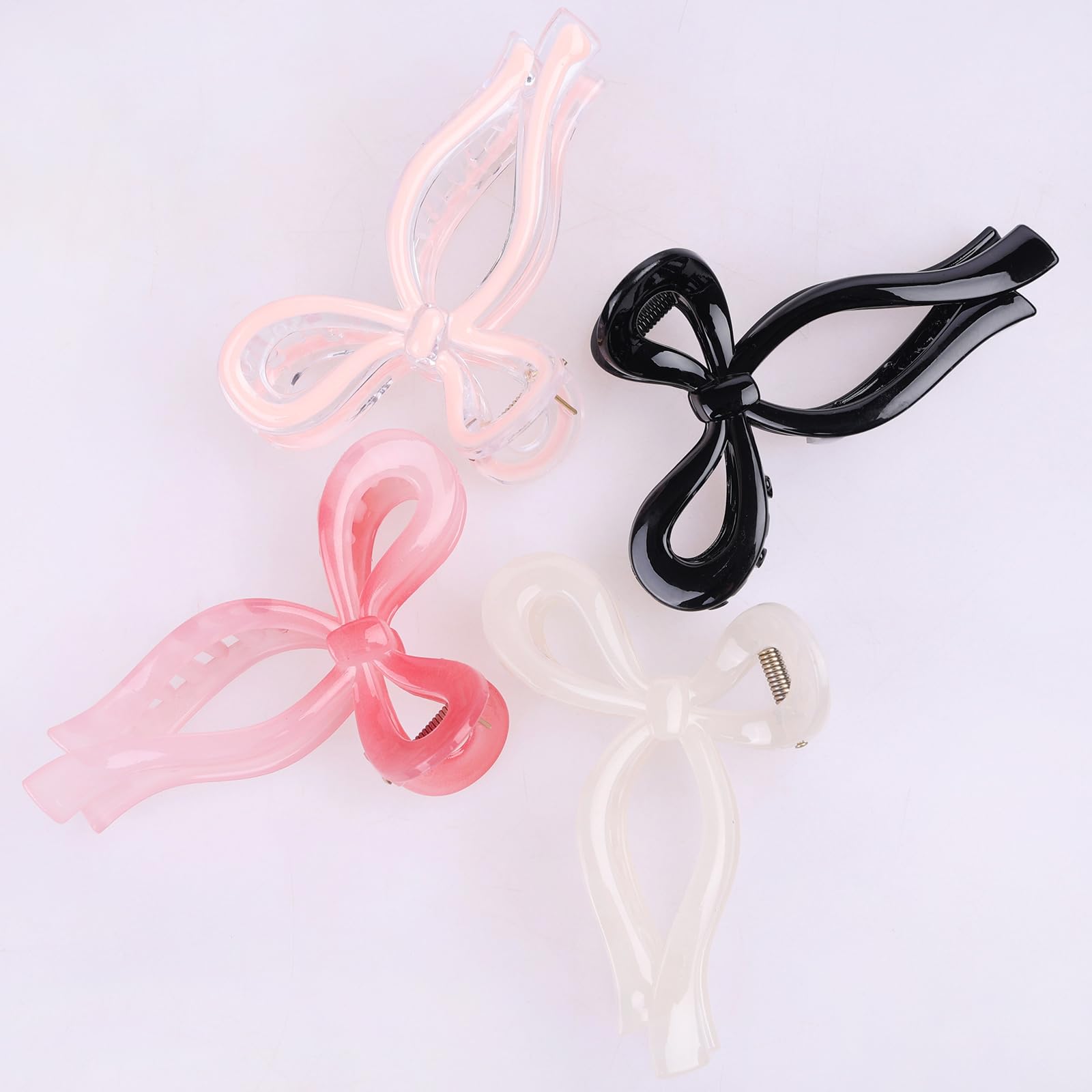 Barrettes PWEOUKE anti-glisse papillon, maintien fiable même cheveux épais.