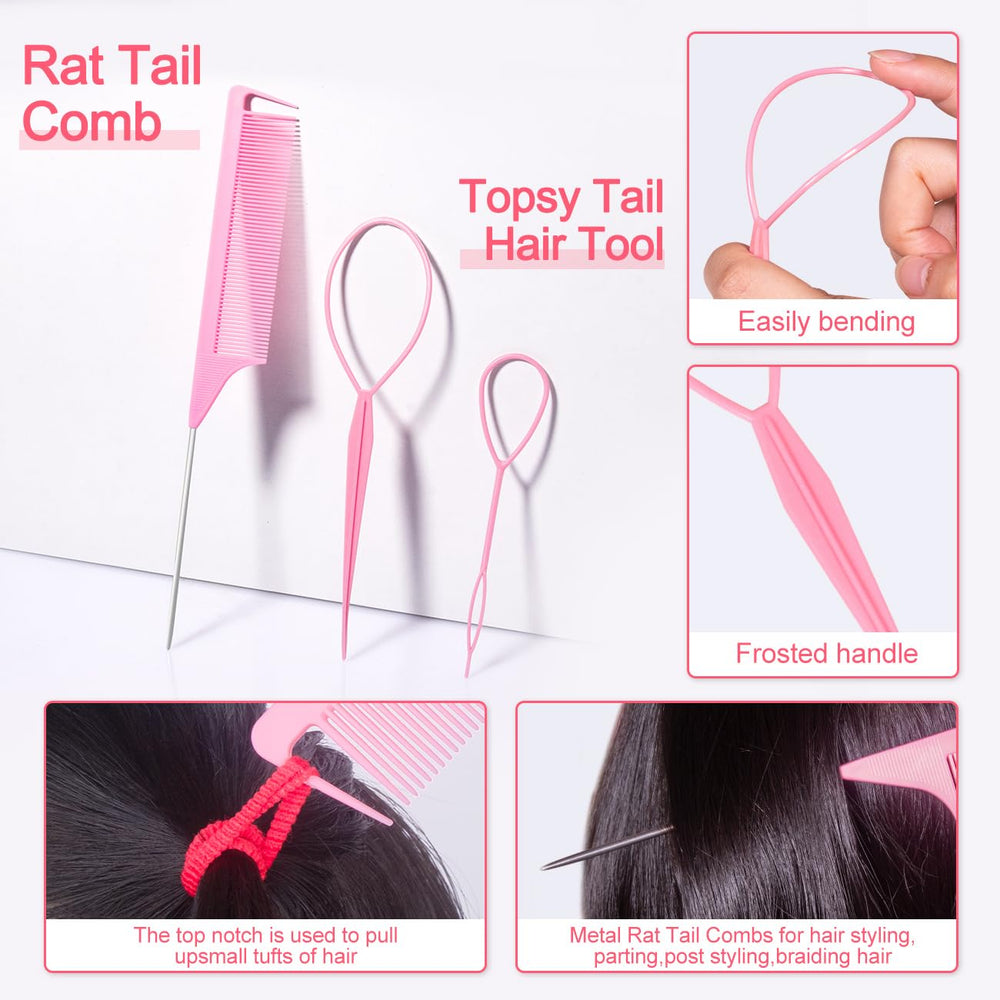 Pydeeirom élastiques cheveux multicolores: élasticité durable et sans casse.