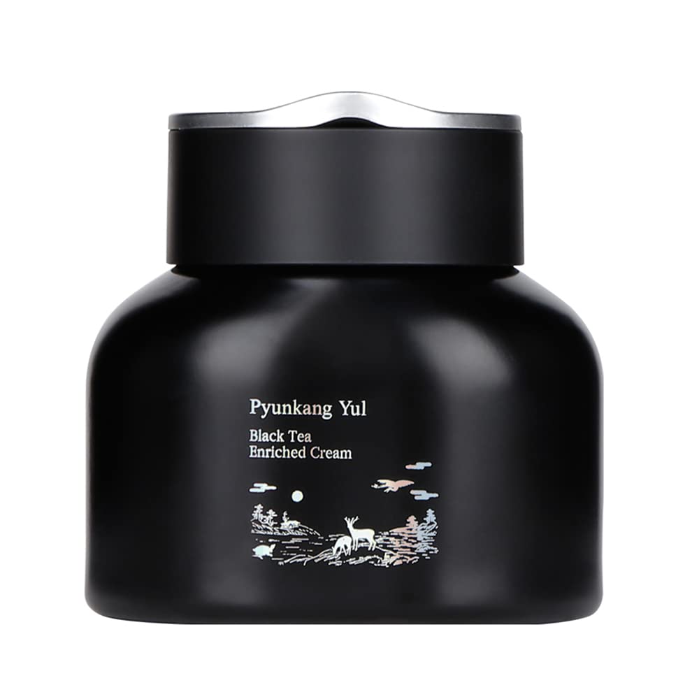 Crème noire Pyunkang Yul au thé – emballage élégant de 60 ml