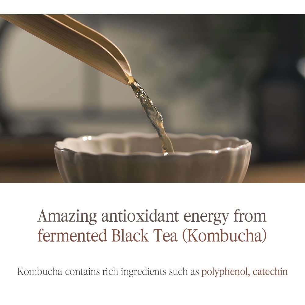 Ingrédients riches du Pyunkang Yul PKY Black Tea Toner renforçant la barrière hydratante