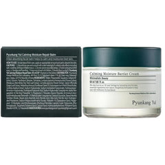 Texture crème visage Pyunkang Yul PKY, hydratation douce et nourrissante.
