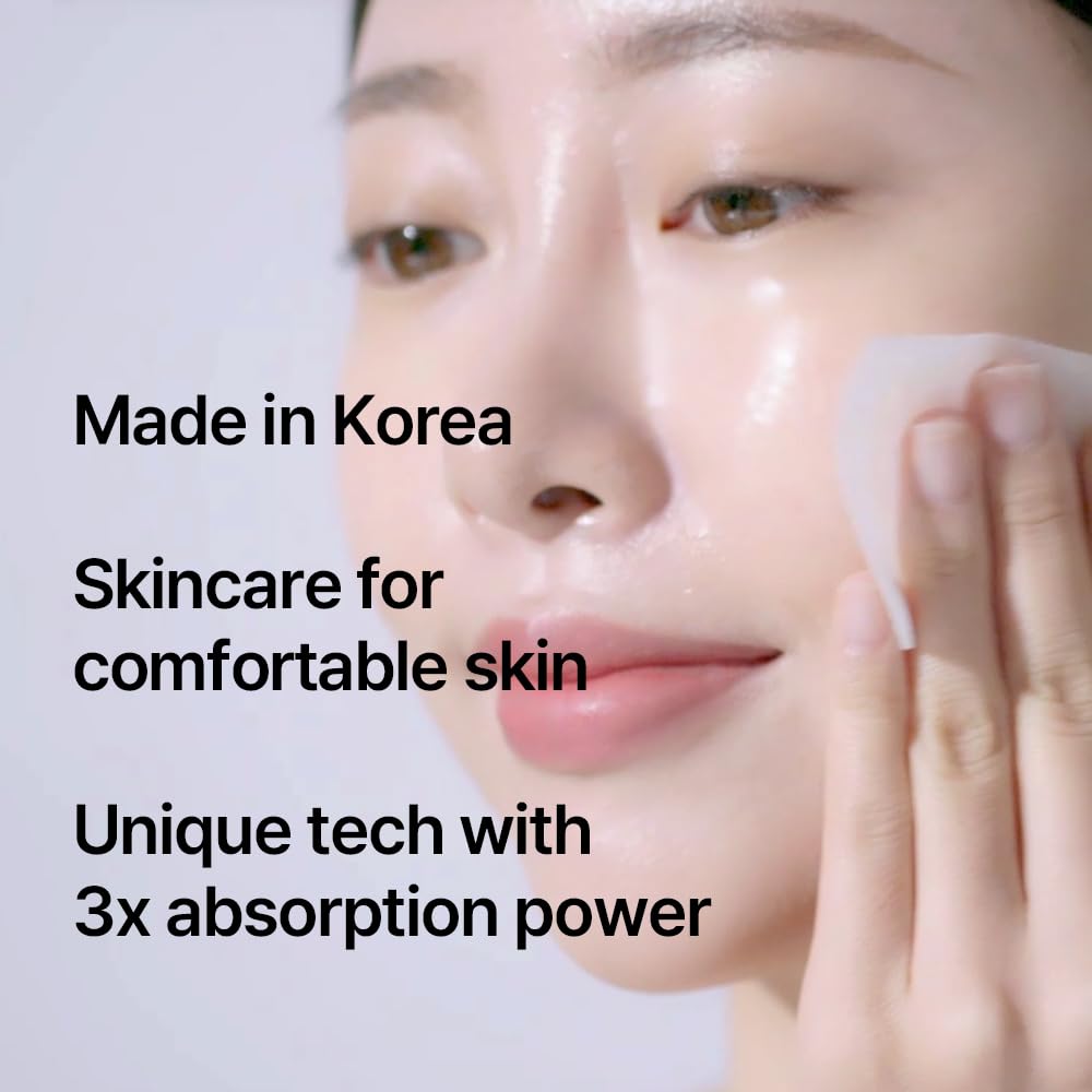 PKY Pyunkang Yul, disques coton pour routine visage quotidienne et sûre.