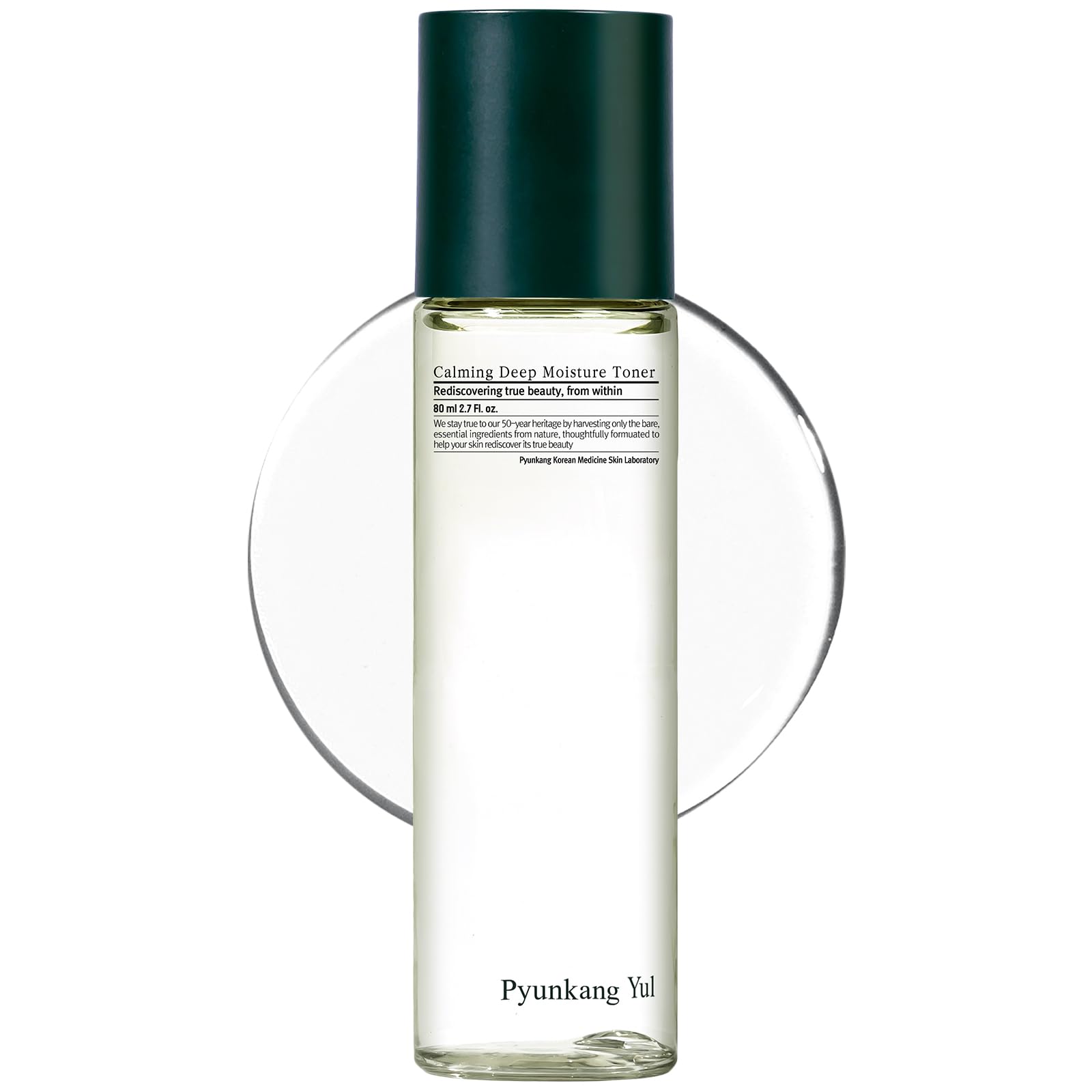 Tonique Pyunkang Yul PKY: bouteille 80 ml, hydratation douce.