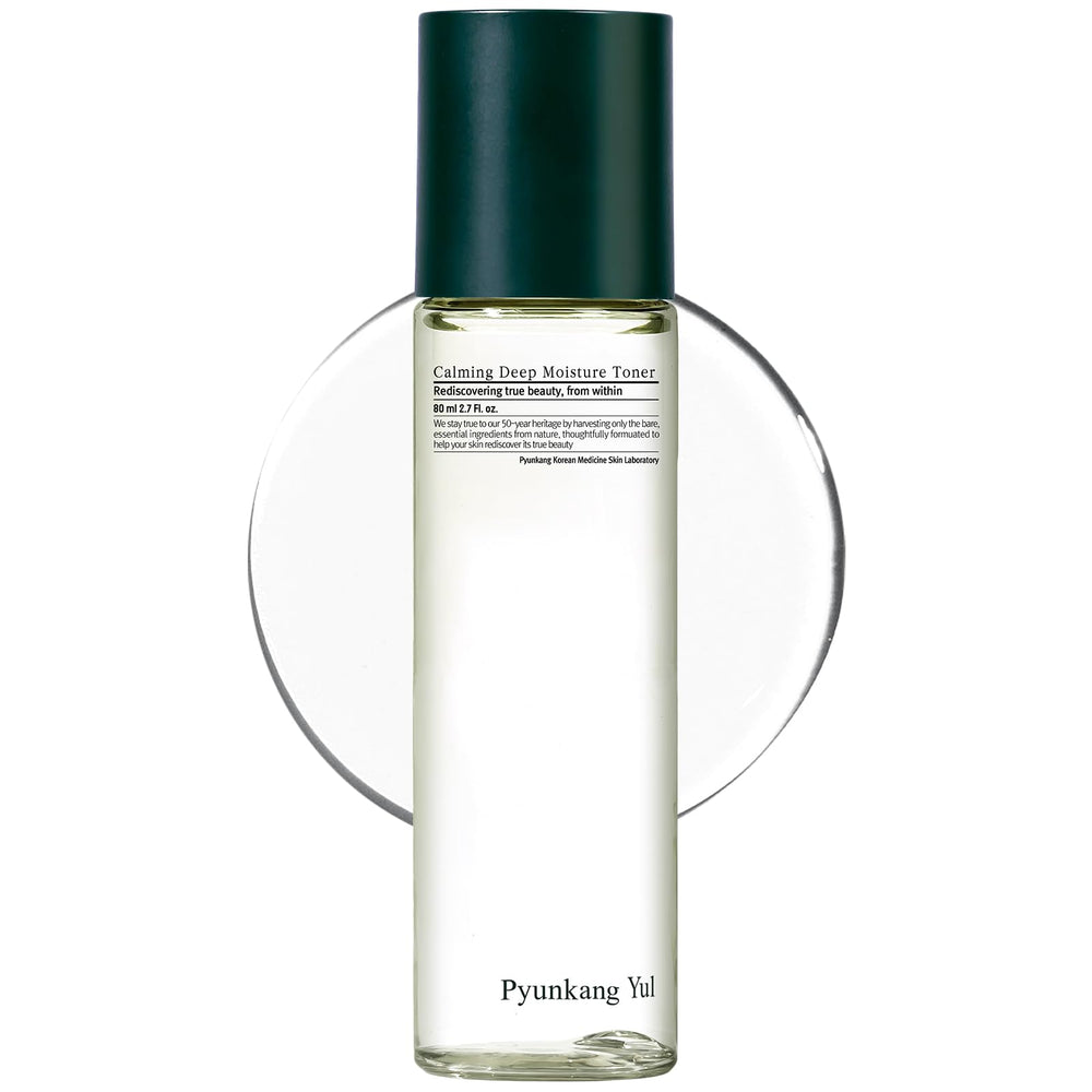 Tonique Pyunkang Yul PKY: bouteille 80 ml, hydratation douce.