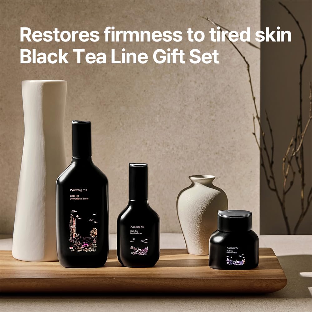 Sérum revitalisant Pyunkang Yul, texture soyeuse et nourrissante.
