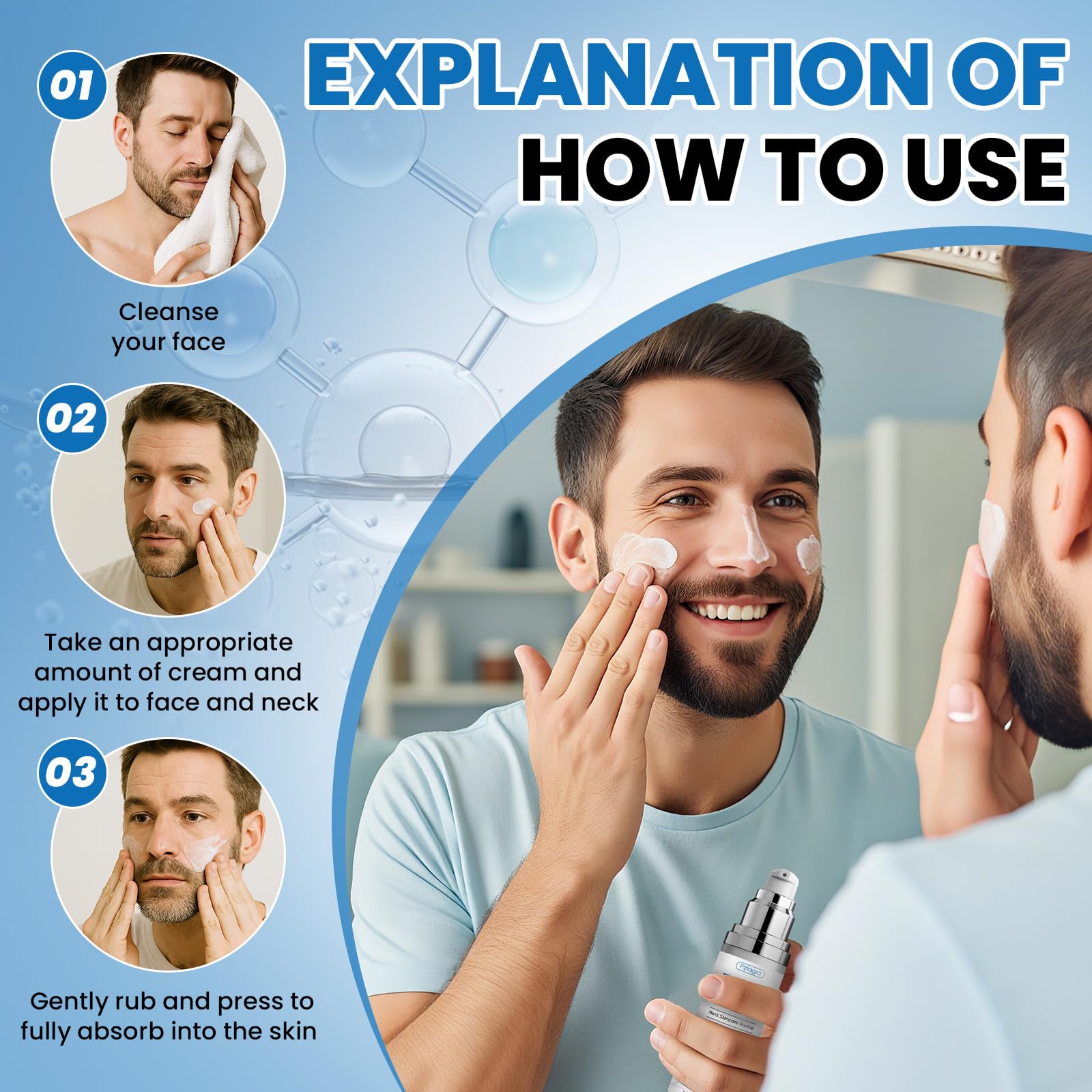Pzlagia 6-In-1 dark-spot area suggests brighter tone