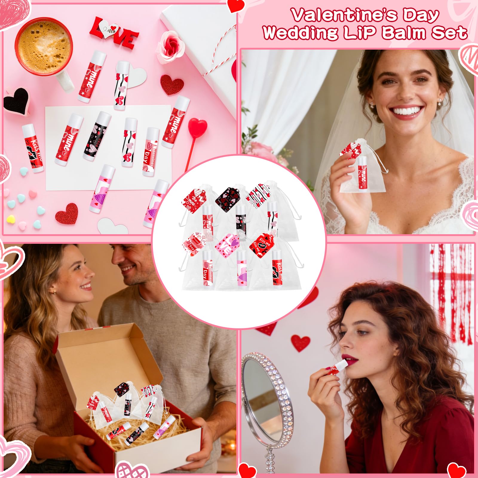 Kit cadeau valentins pret a offrir pour mariages et fetes