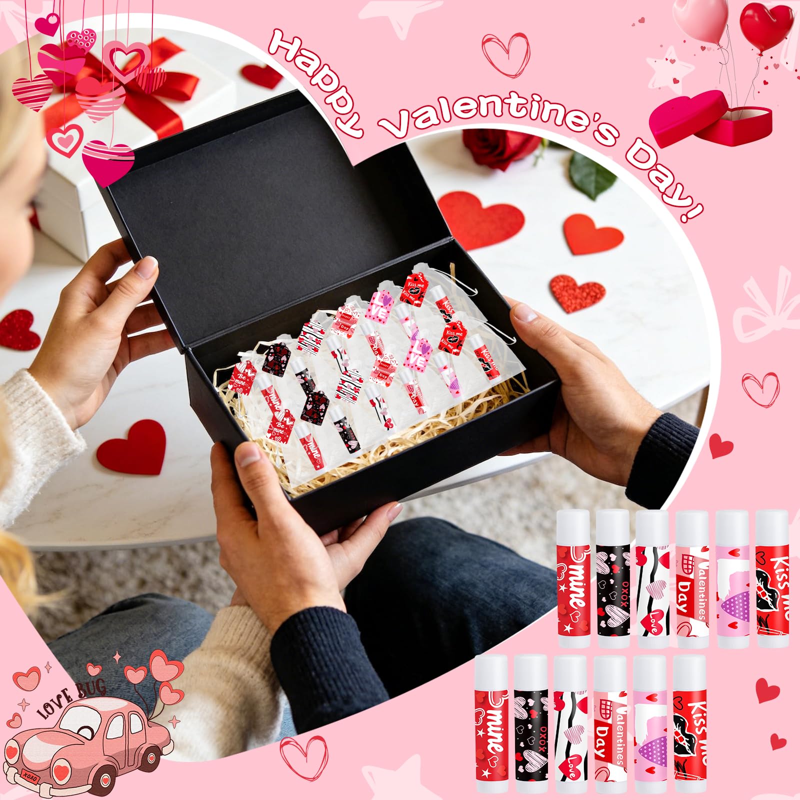 Six saveurs miel vanille menthe rose fraise jasmin
