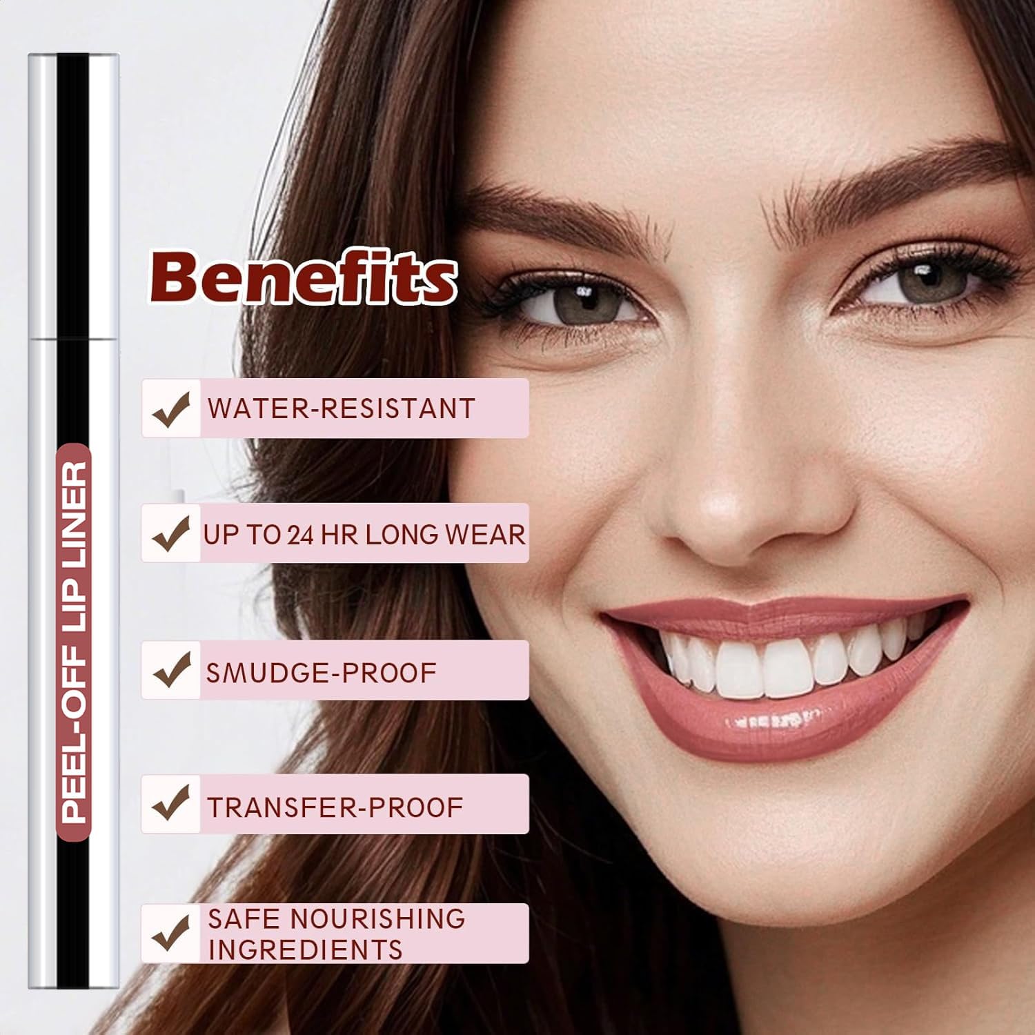 QCMME pince à épiler-lip, outil pratique pour retirer facilement le stain.