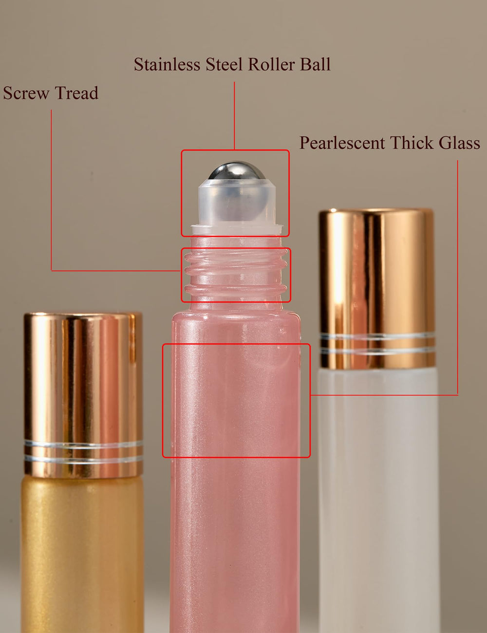 Accessoires Qeuly roll-on: entonnoirs et pipettes pour remplissage pratique.