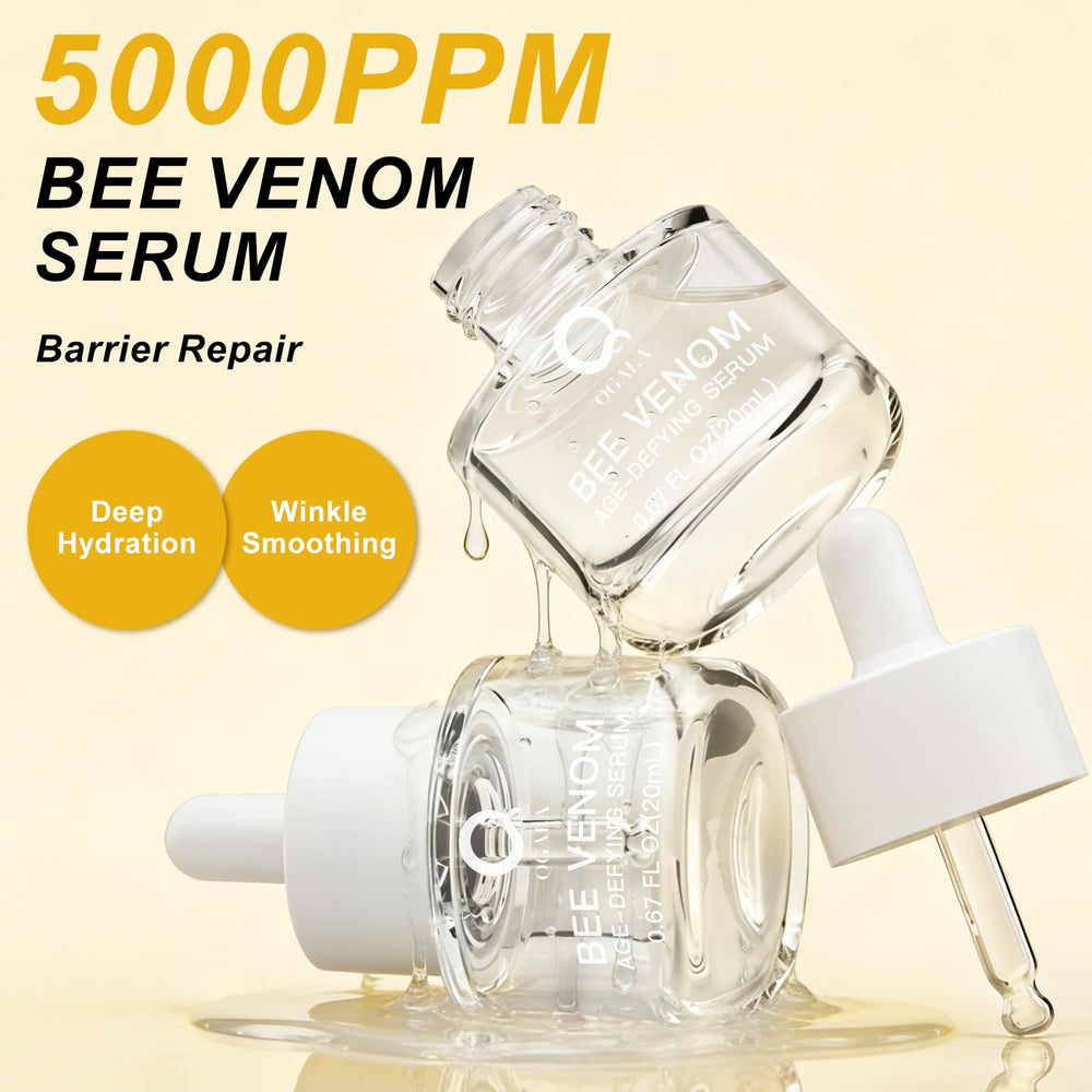 Texture fluide du sérum Qgala favorisant une absorption rapide.