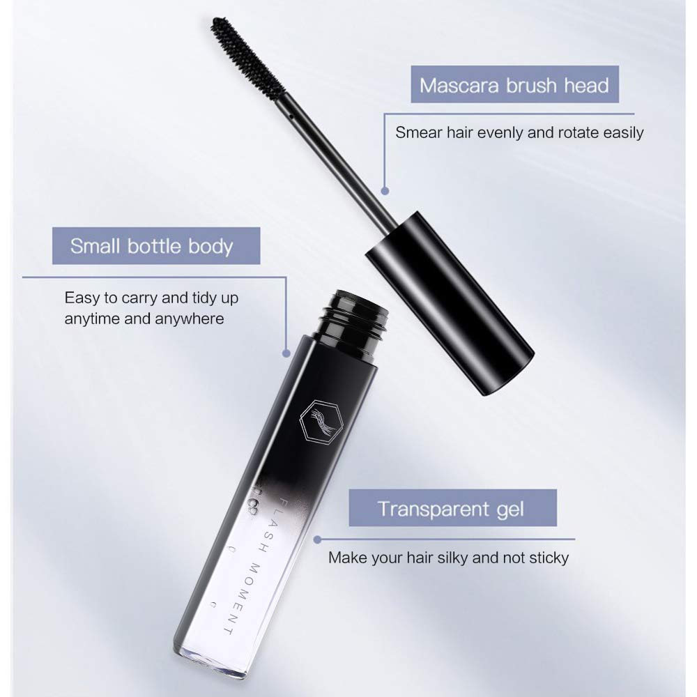 QiBest bâtonnets finisseurs cheveux, format pack pratique et non gras