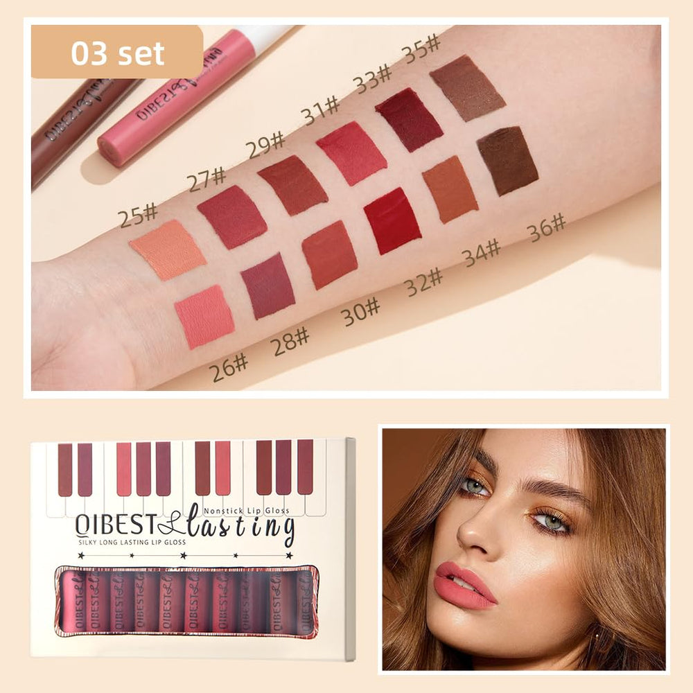 QiBest coffret cadeau avec fenêtre, dévoile les couleurs pour offrir.