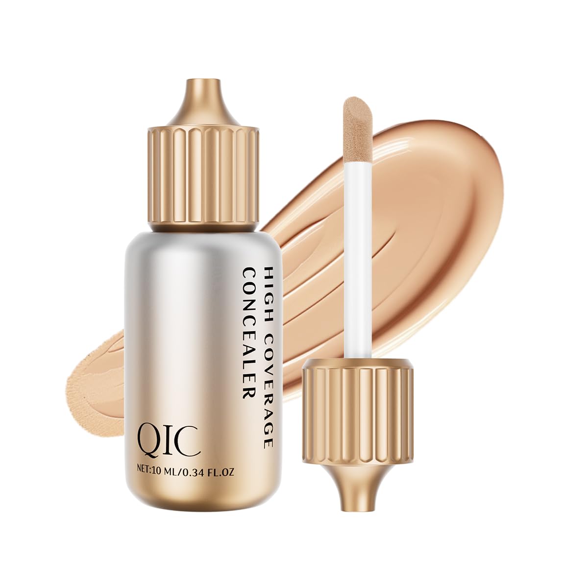 Correcteur anti-cernes QIC hydratant au fini satin, application facile