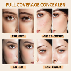 Correcteur hydratant QIC teinte Clair Rose, rafraîchissant et unifiant le regard.