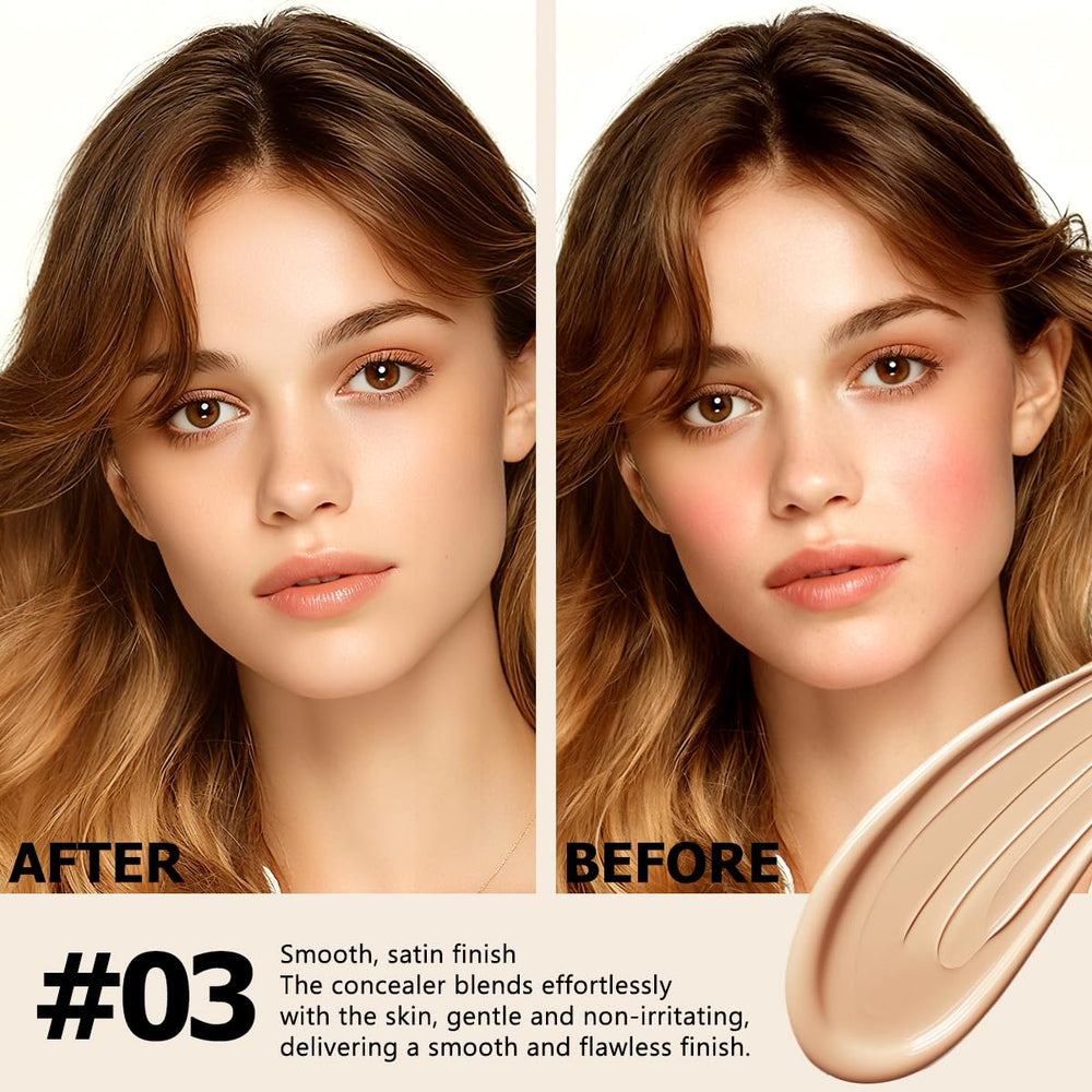 Texture crème du correcteur QIC pour une application douce