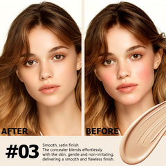 Texture crème du correcteur QIC pour une application douce