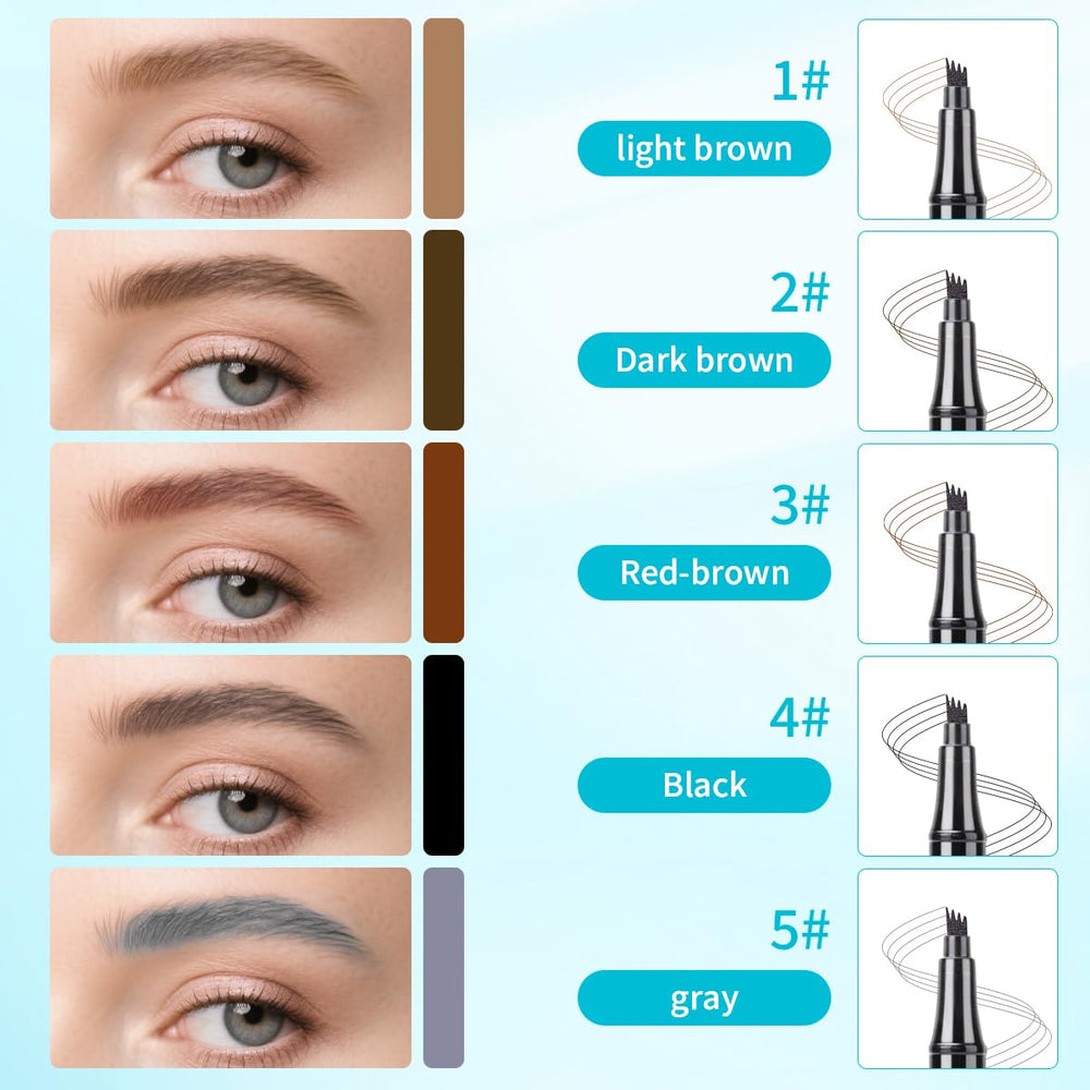 QIC - Polyvalent sourcils et liner pour un look complet.