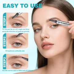 QIC - Sourcils étanche et imperméable pour une tenue longue durée.