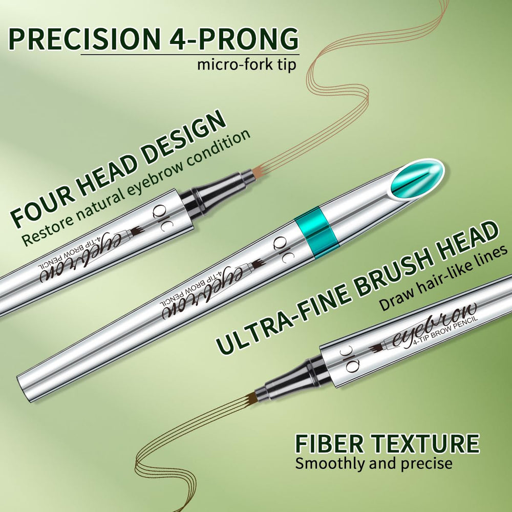 QIC Sourcils — traces fines dessinées pour un look naturel.