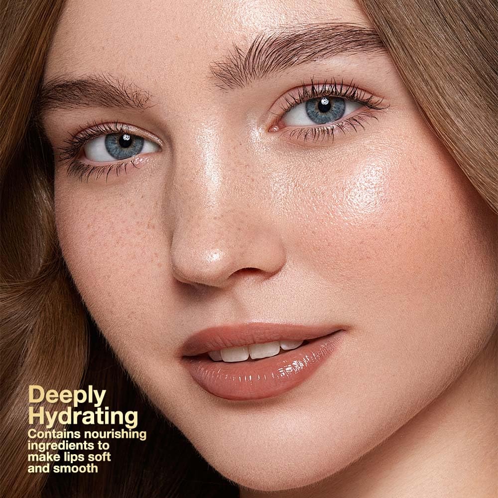QIDSTERS Nude Honey Lipstick texture satin qui cajole les lèvres durablement.