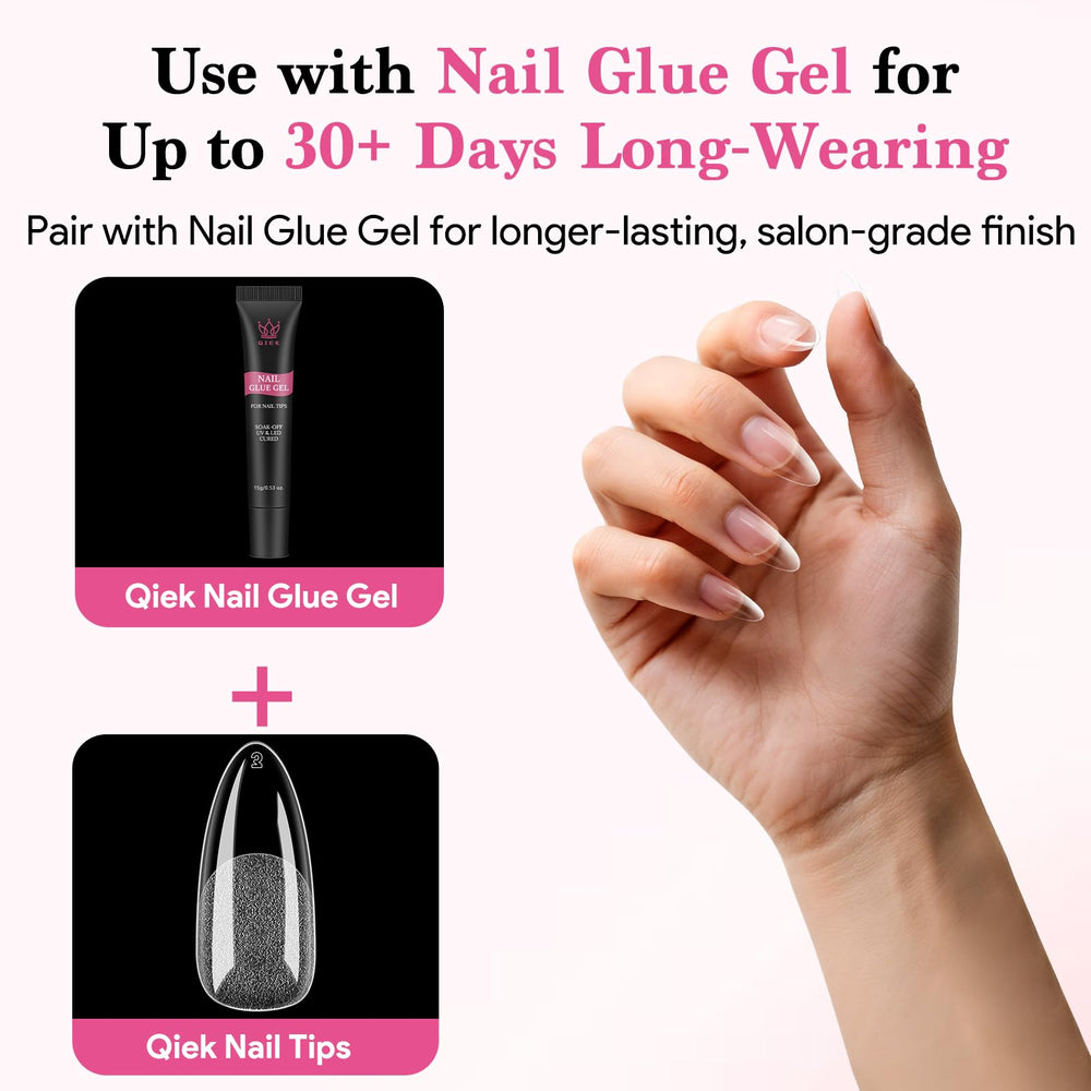 QIEK: compatible gel, acrylique et poudre dip, polyvalence assurée.