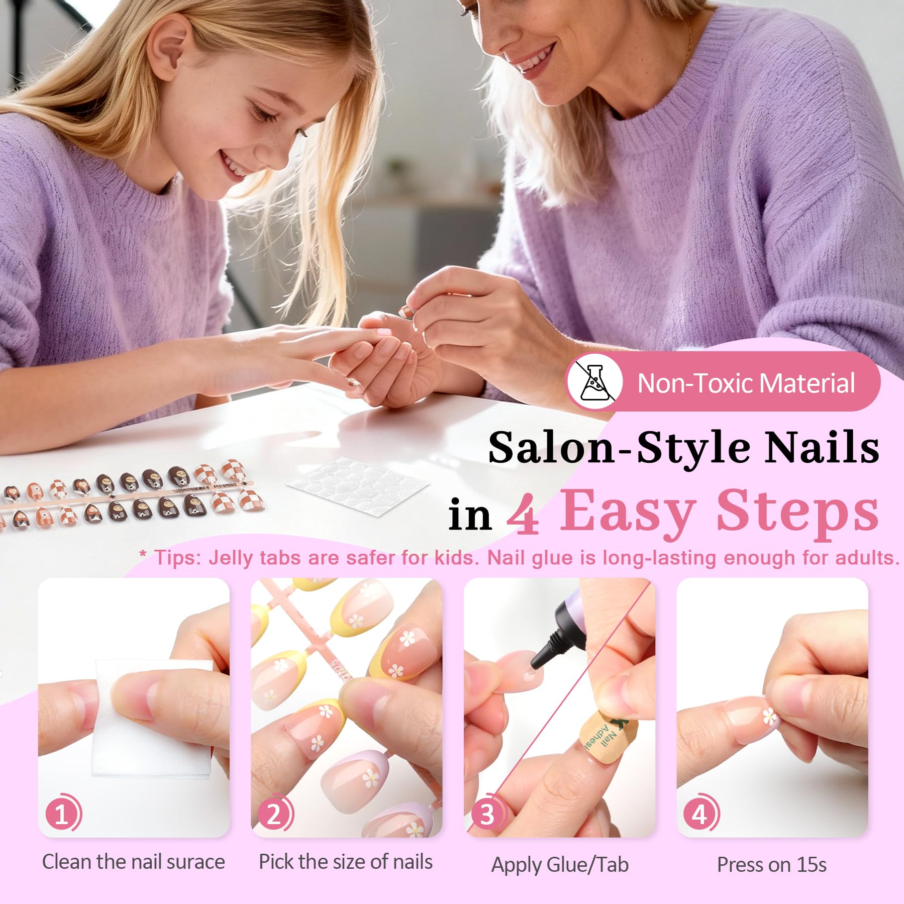 Lime à ongles mini et stylo cuticule QIEK – préparation rapide
