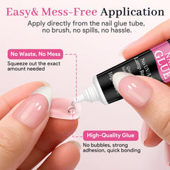 QIEK Mini Buffer Ongles, préparation et lissage avant pose.