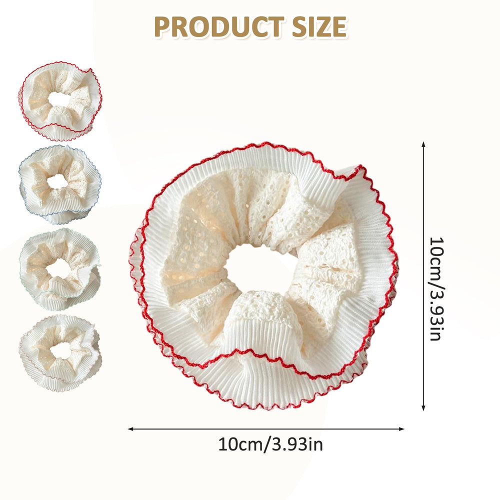 Conception Qigfucm double couche en dentelle douce offrant maintien.