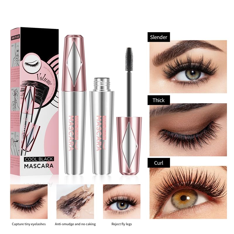QIIZTOOZ Mascara: brosse silicone innovante offrant confort et couverture uniforme
