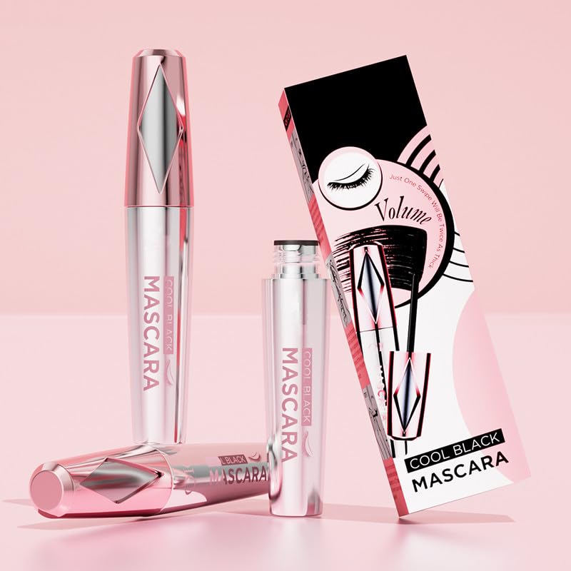 QIIZTOOZ Mascara: brosse silicone nouvelle conception pliable pour application précise