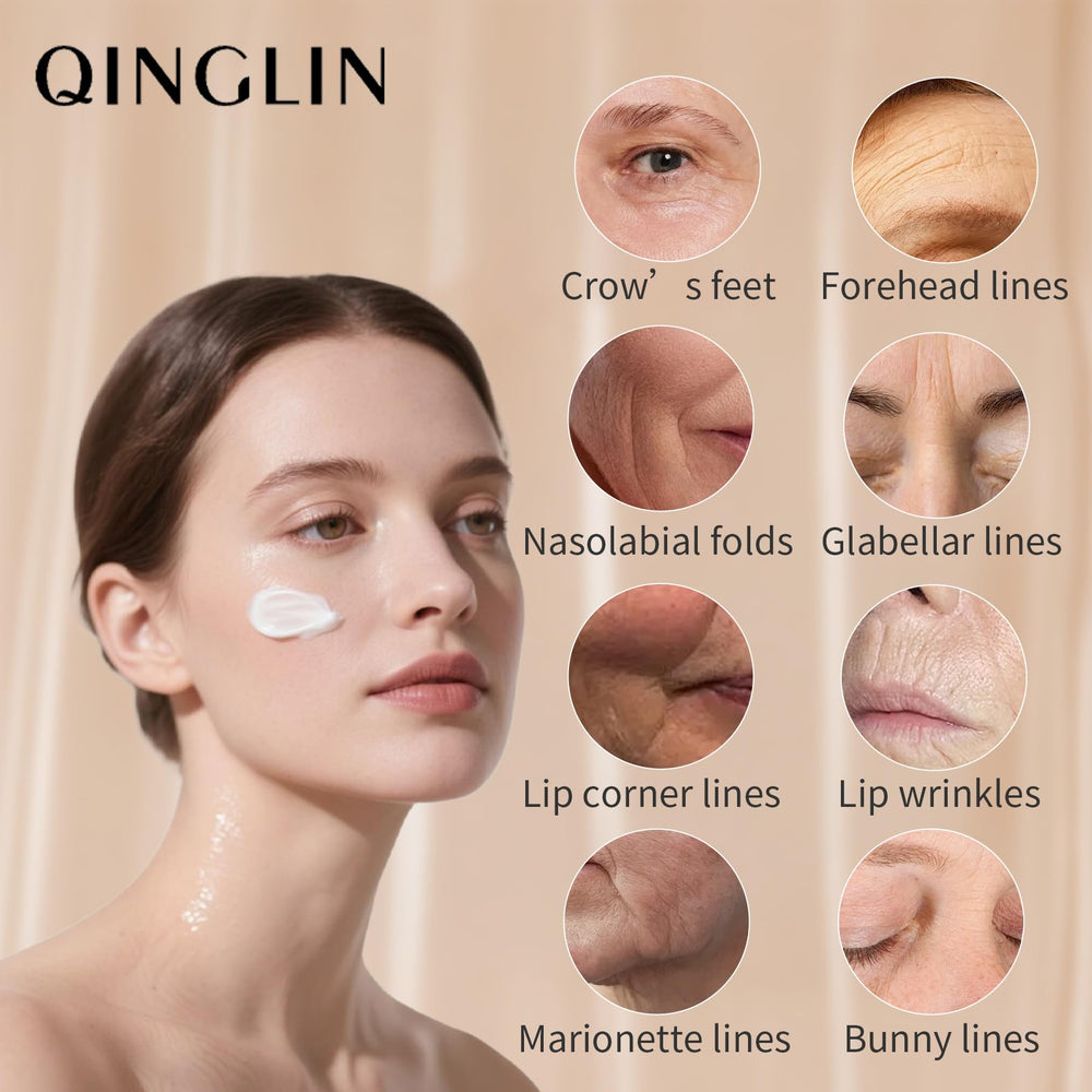 QINGLIN Crème Polypeptide – utilisation quotidienne pour la peau hydratée.