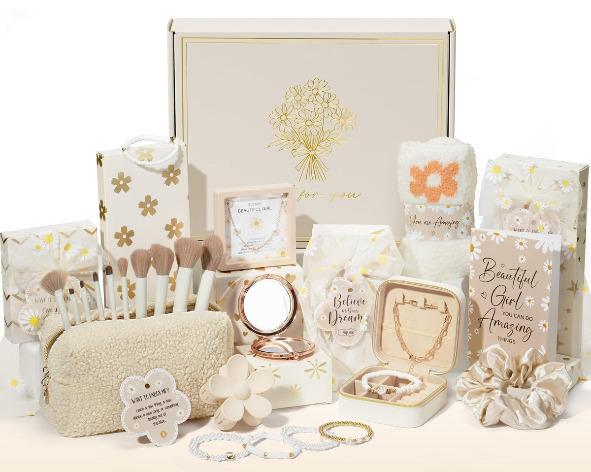 Coffret bijoux Qinline avec emballage élégant pour ado