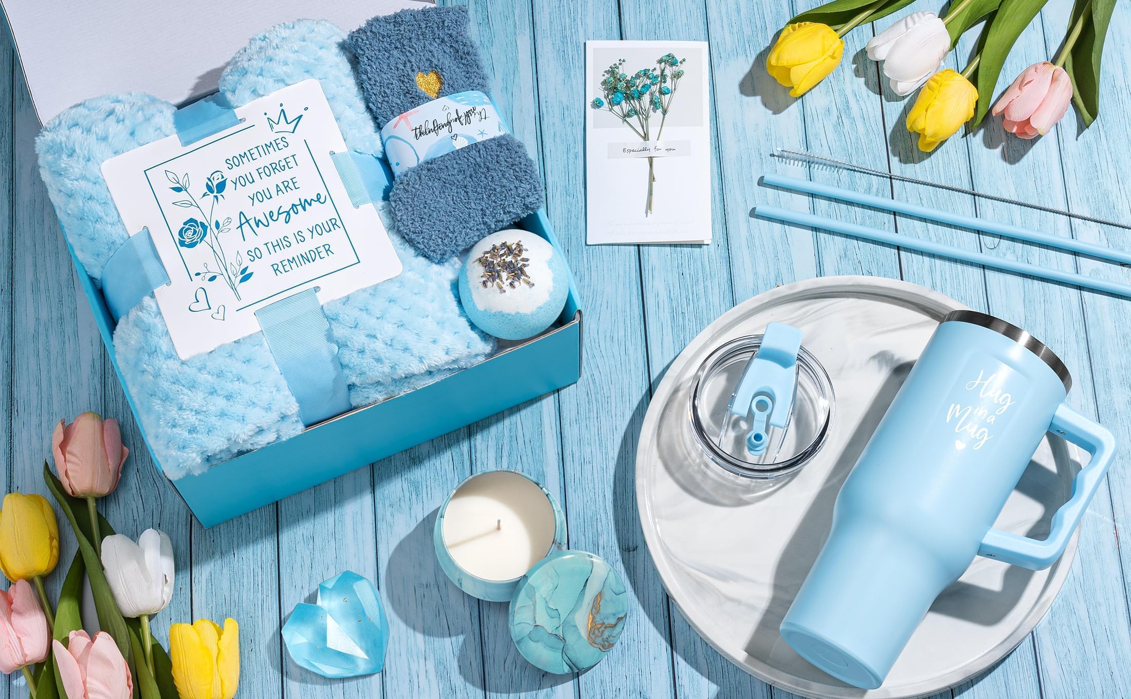 Coffret cadeau Qinline, presentation soignee et message personalise.