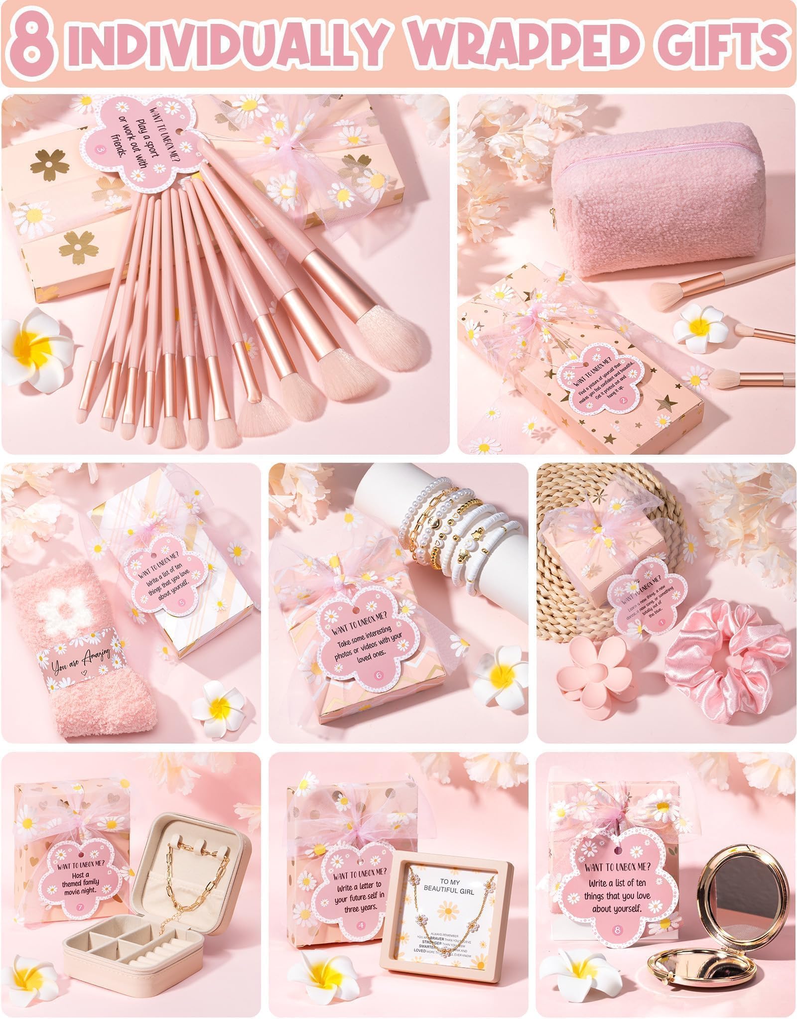 Pinceaux maquillage Qinline, set de 12 pièces pour débutantes