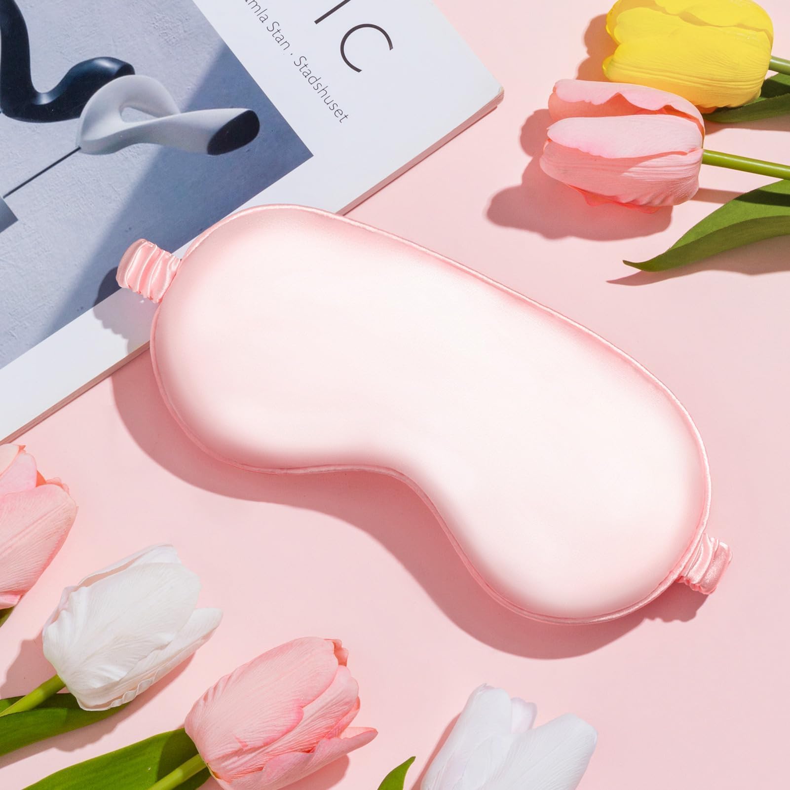 Savon floral rose Qinline, parfum élégant et relaxant