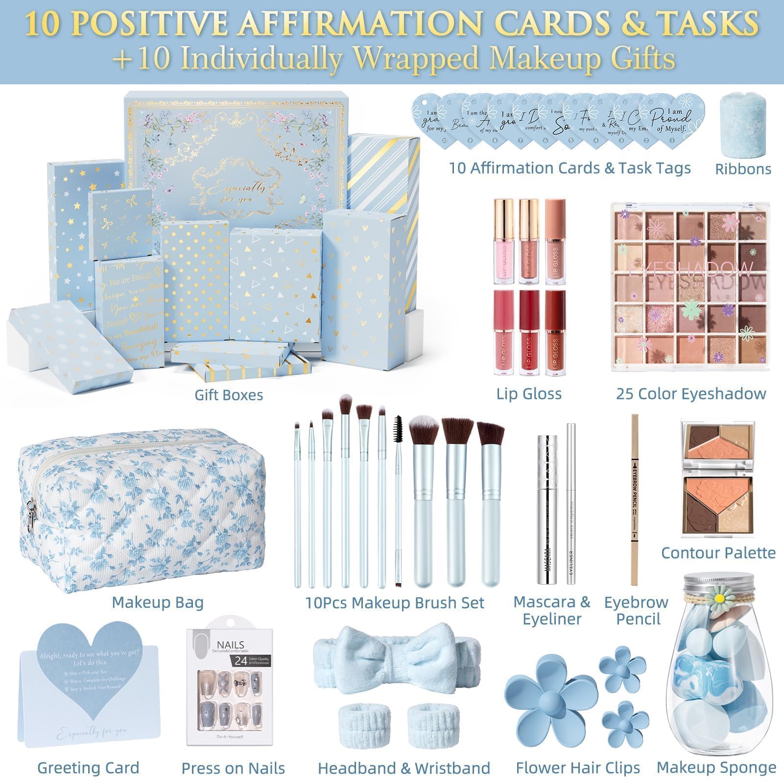 Qinline trousse-beaute-florale-ado: pochette élégante pour emporter sa routine beauté.
