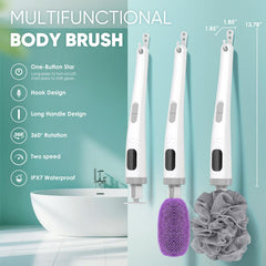 Tête Loofah Qinvone pour une mousse luxueuse et douce.