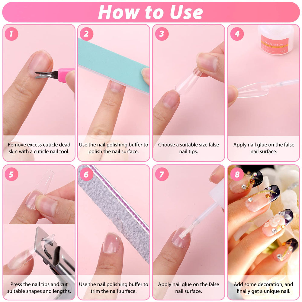Qinzave lime et buffer pour ongles, lisser et preparer la surface.