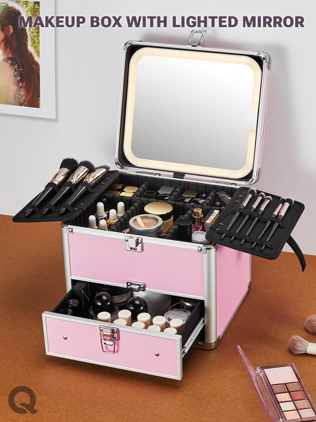 Coffret cadeau Qislee maquillage idéal pour anniversaire ou fête