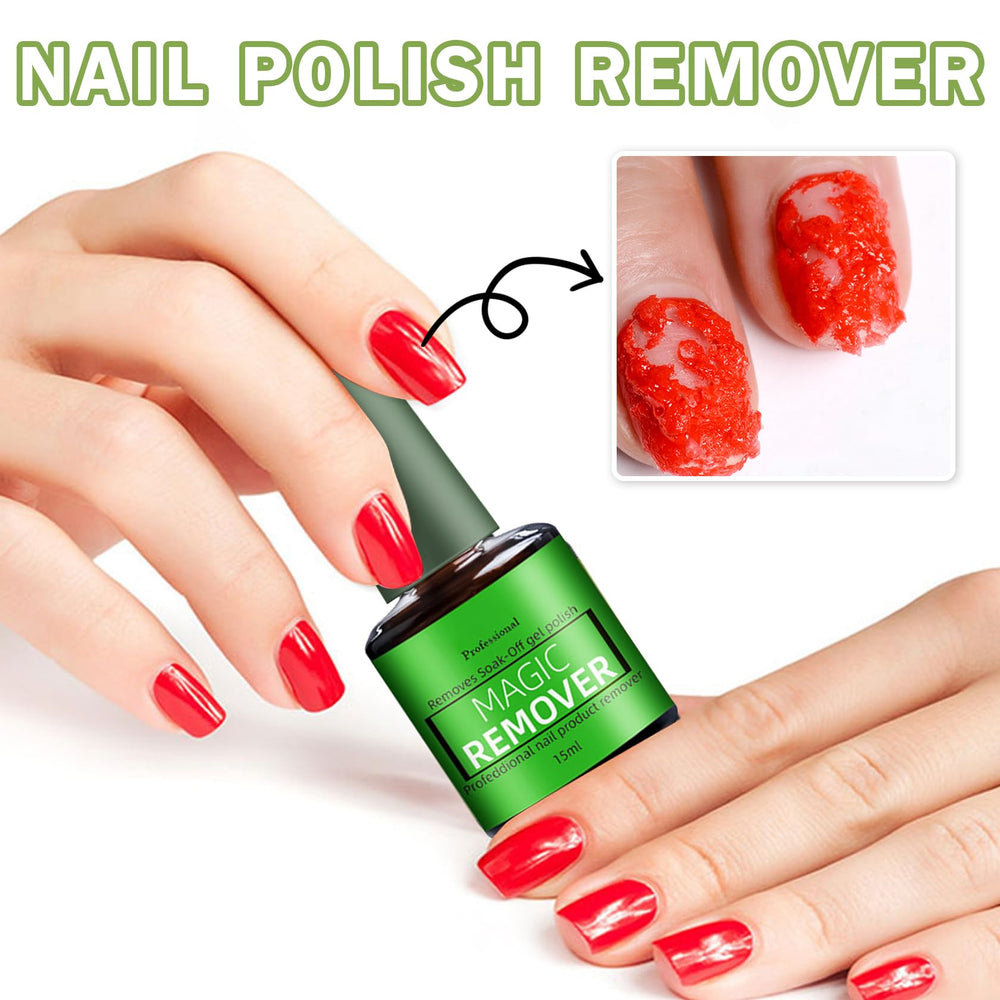 Time-saving removal in 2-3 minutes with QIUFSSE gel remover