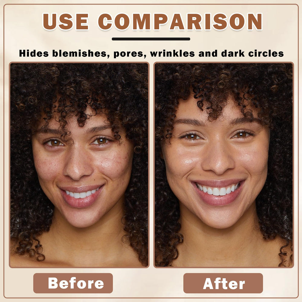 QIUFSSE fond parfaitement homogène pour une peau lisse et naturelle.