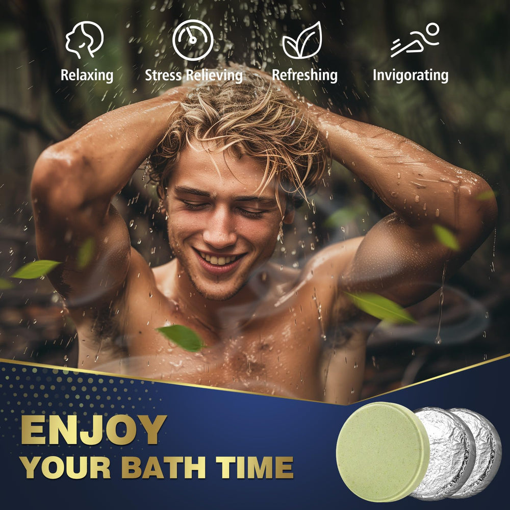 Qivatex bombe-douche-eucalyptus : fraîcheur et respiration claire lors de la douche