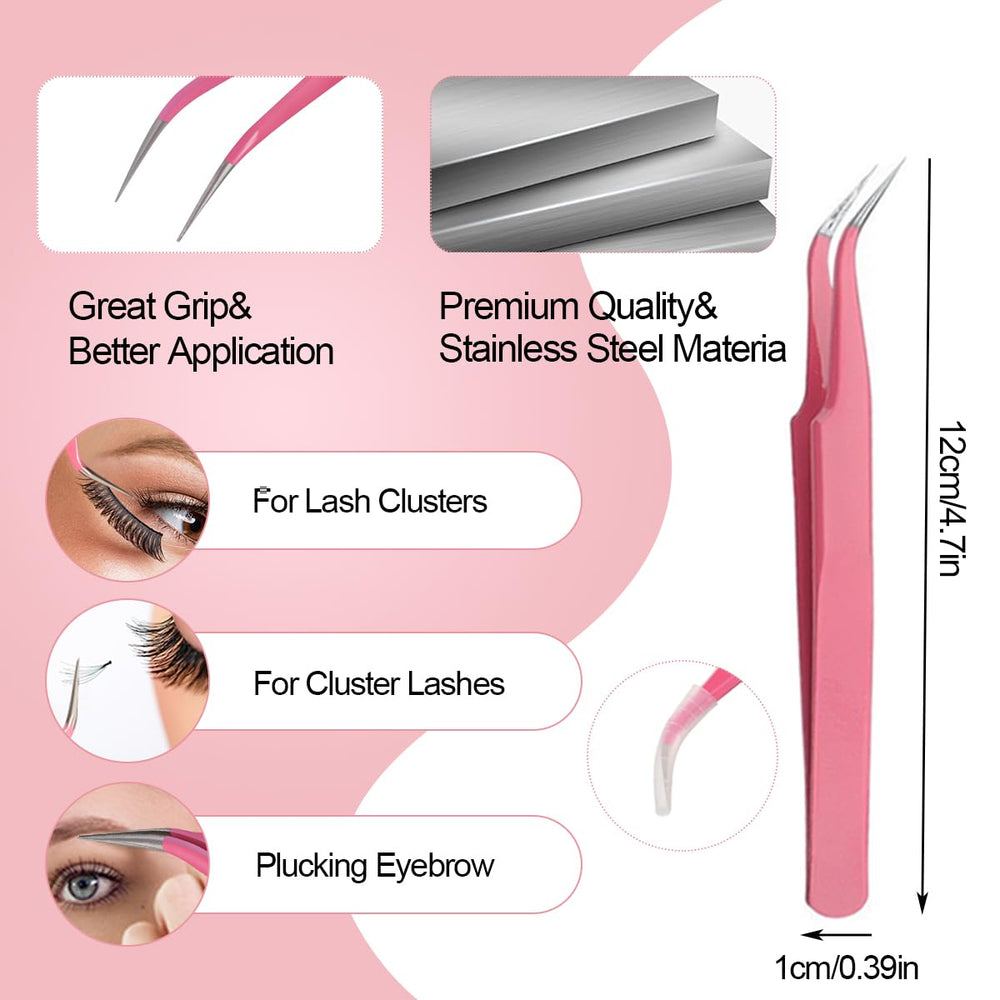 Qiveaory brosse double-face cils et sourcils avec capuchon hygiénique.