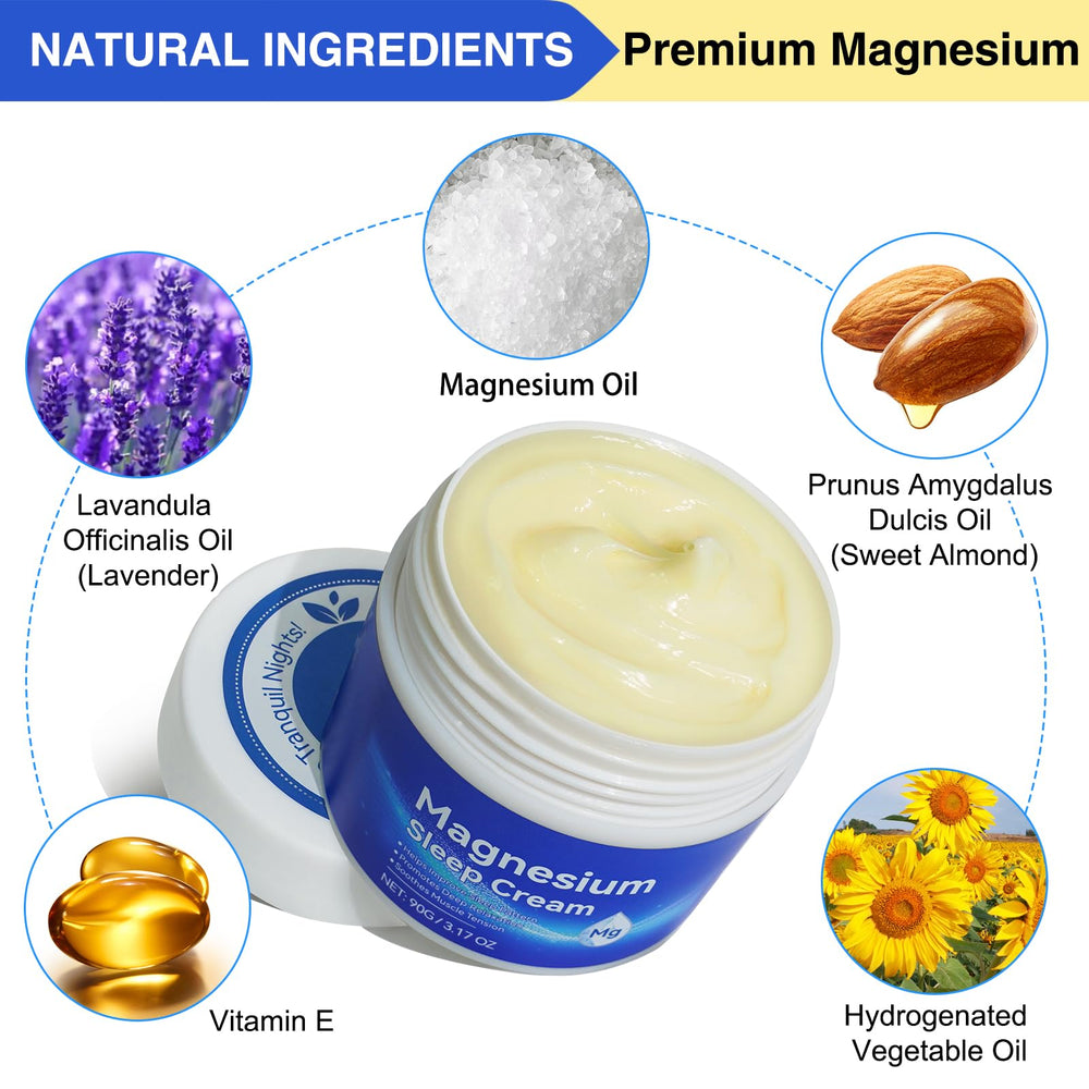 QJCWXIAOX crème magnésium, texture onctueuse idéale pour pieds fatigués.
