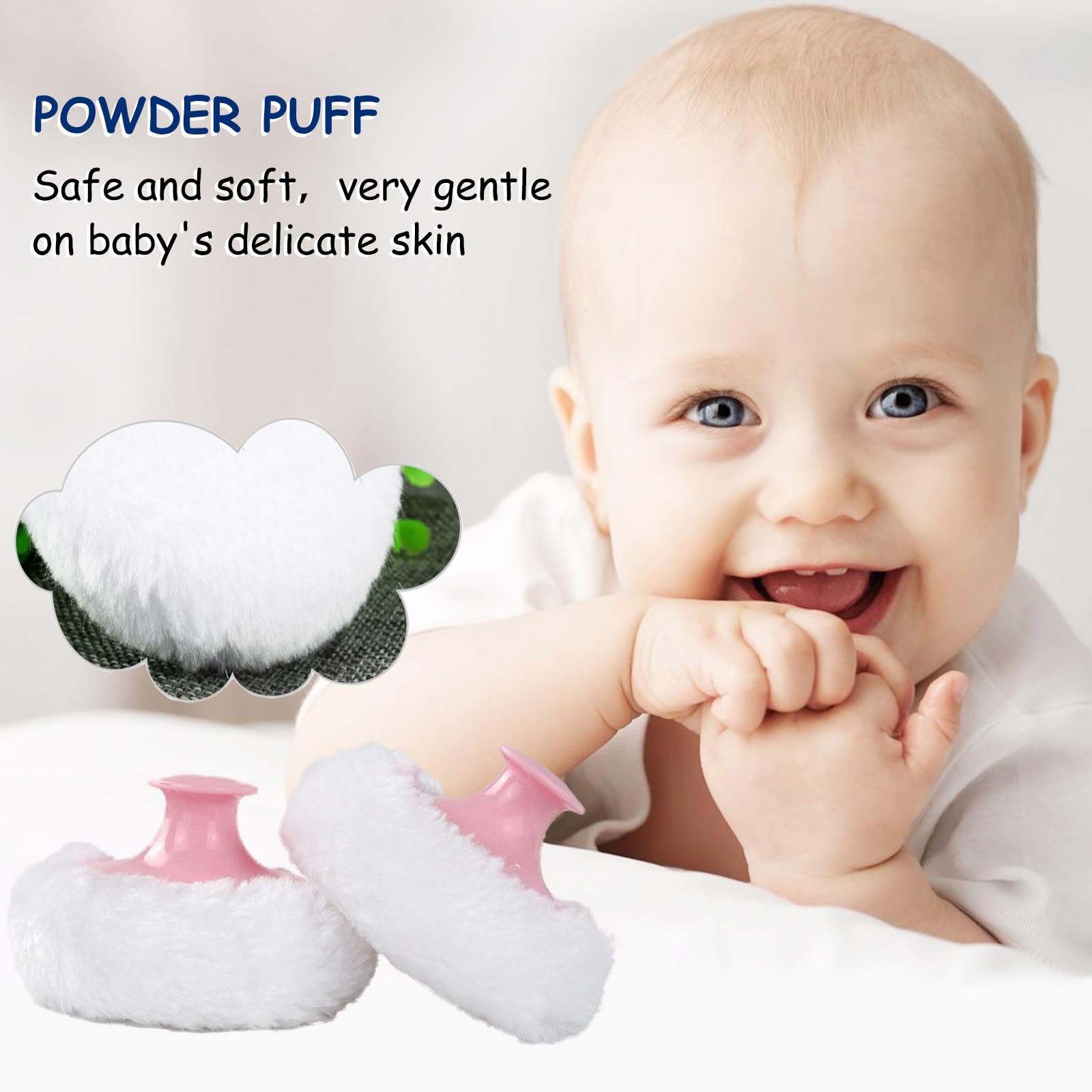 Boîte à poudre Qopoto Sakura en étain élégant et durable.