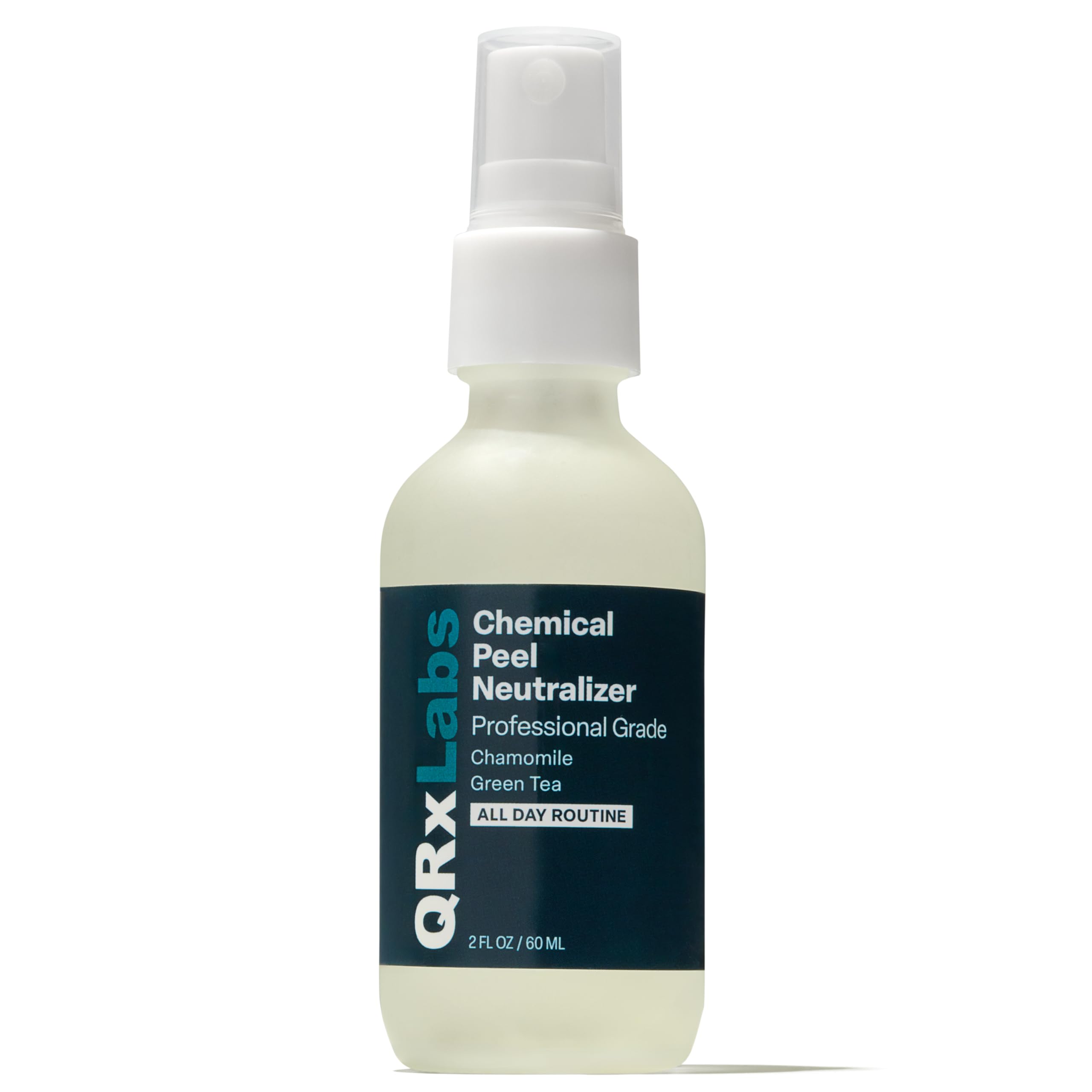 QRxLabs neutraliseur peeling, bouteille spray 60 ml, équilibre le pH